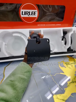Bathroom Accessories Set (Black)