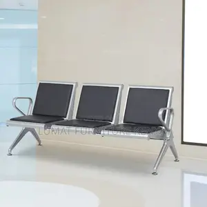Padded Heavy Duty 3-Seater Waiting Bench – Durable