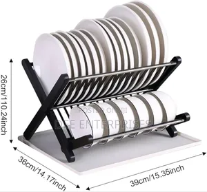 X Folding Drain Rack