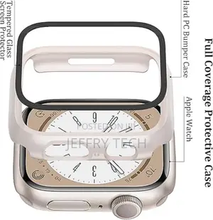 Qckanlj Apple Watch 40mm Series Se 3 Tempered Glass Screen Protector