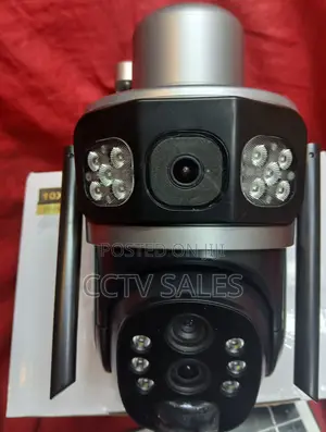 V380 10x Zoom Solar 4g Dual CCTV Camera - Remote, Off-Grid Monitoring