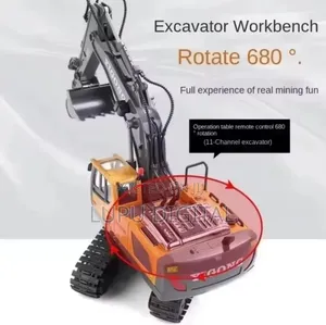 11 Channel Rc Excavator 1:20 Scale Alloy Remote Control