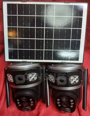 Wireless Smart Solar Camera V380pro 10x Zoom 4g Sim Card Dual CCTV
