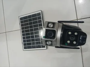 Auto Tracking, Smooth Pan 360 Degree Solar 4g Dual Lens CCTV Camera