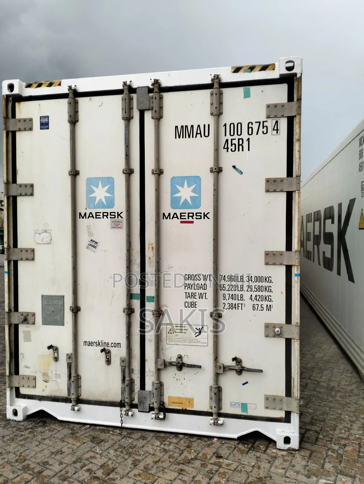 Cool Storage/Transit! 40ft Refrigerated Reefer Containers