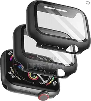 Jetech Case With Screen Protector for Apple Watch Se 3 44mm