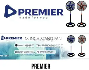 18 Inches Premier Standing Fan With Strong Air Flow
