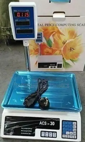 Efficient Accurate Computing Digital Scale With Arm - 30kgs