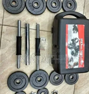20kgs Chrome Dumbells Set