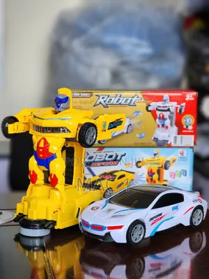 Robot Deform Vehicle Toy Car Real Time Transformer