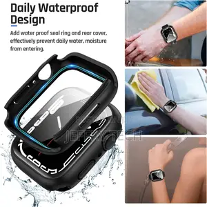 Goton Apple Watch Screen Protector Series 6/5/4, Se 3/2/1 40mm Case