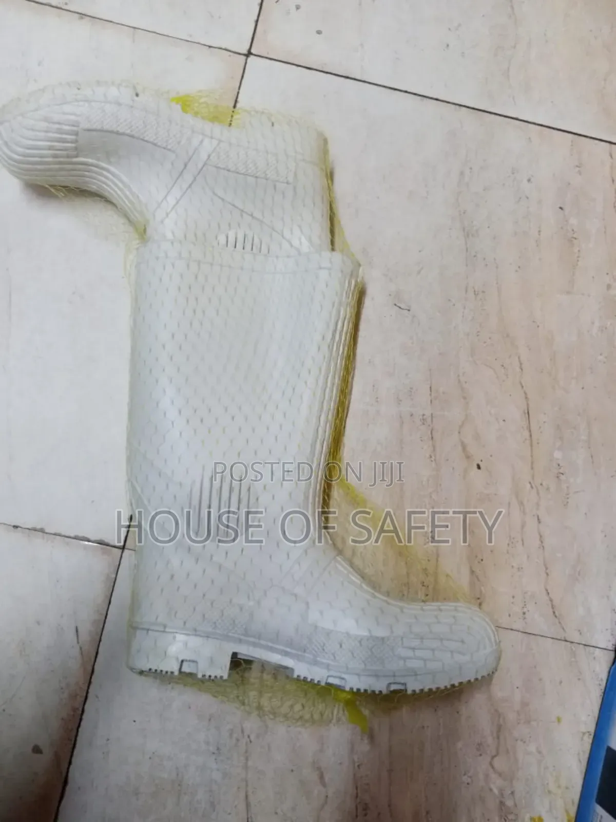 Safety White Gumboots And Work Master