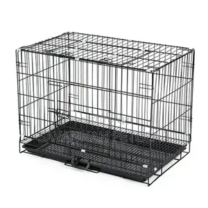 Moveable Welded Wire Mesh Pet Cage/Crate for Dogs - Medium Size