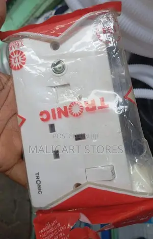 Tronic Tv Aerial Coaxial And Power Face Plate