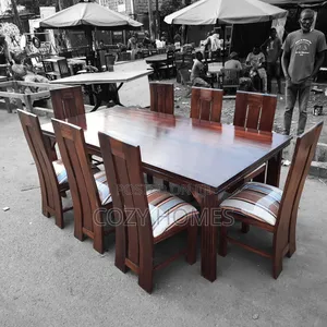 Dining Set a Palatial All Wooden 8 Seater Dining Set