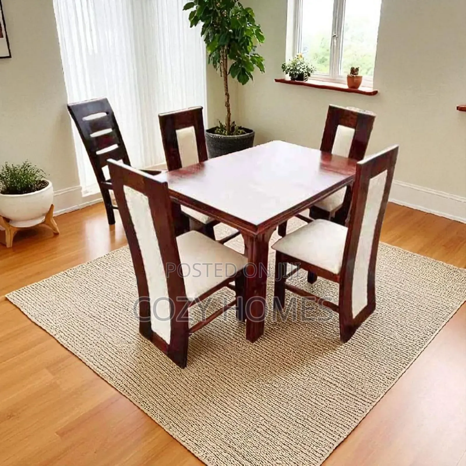 Dining Table, a Bespoke All Wooden Dining Table