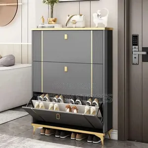 Bucket Flip Shoe Rack