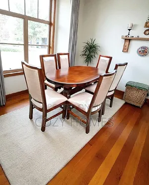 Dining Table, a Regal, All Wooden 6 Seater Dining Table