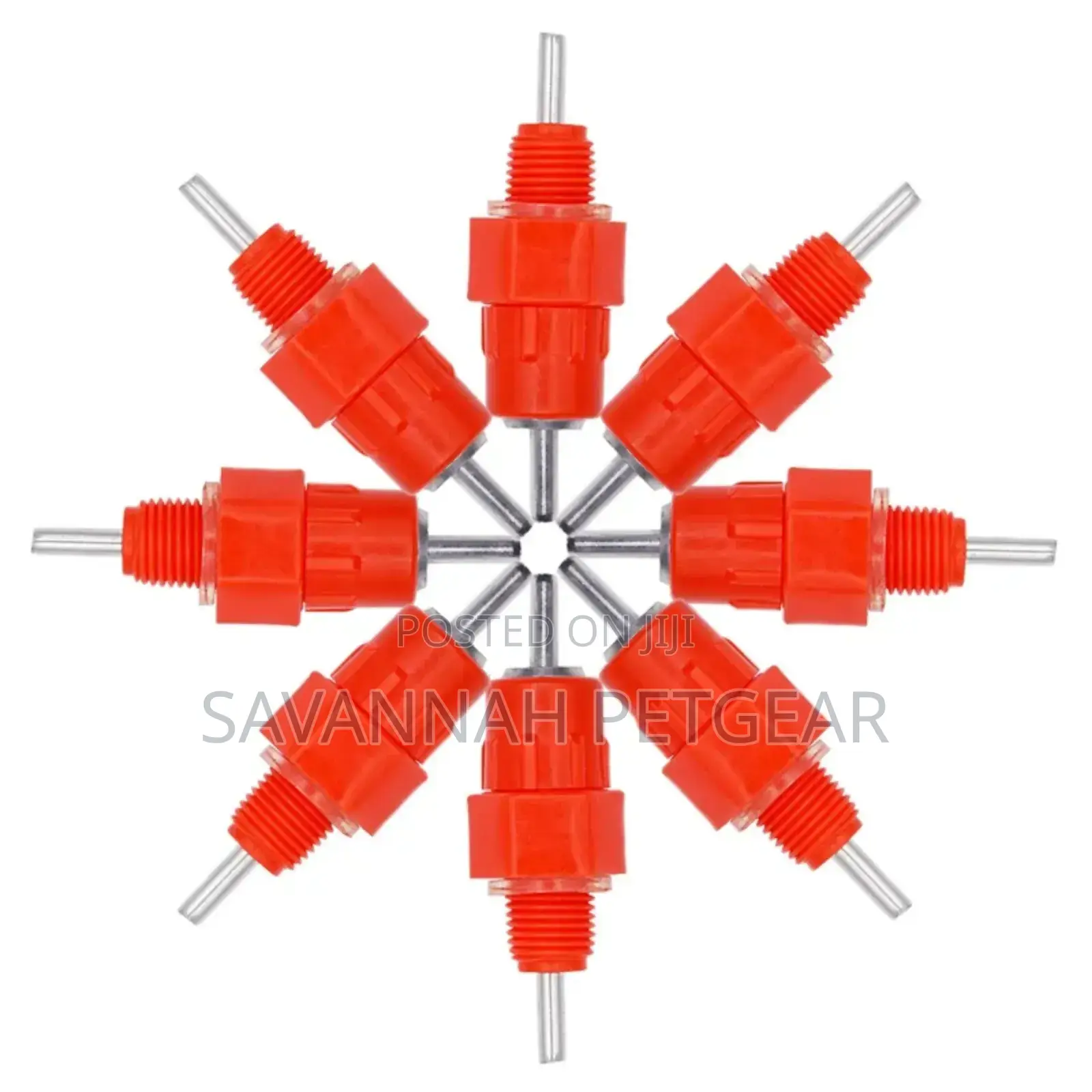 Automatic Poultry Nipple Drinker for Chicken, Quail - 100 Pieces