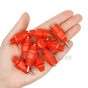 Automatic Poultry Nipple Drinker for Chicken, Quail - 100 Pieces