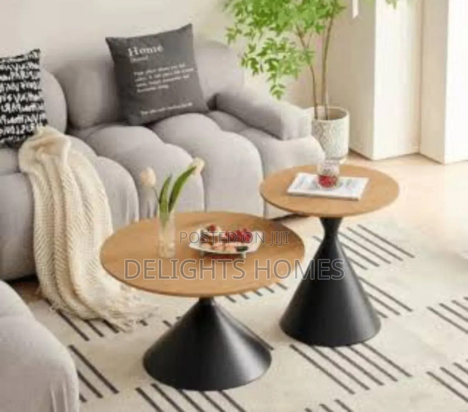2 in 1 Nesting Table/Stools Set-Hh