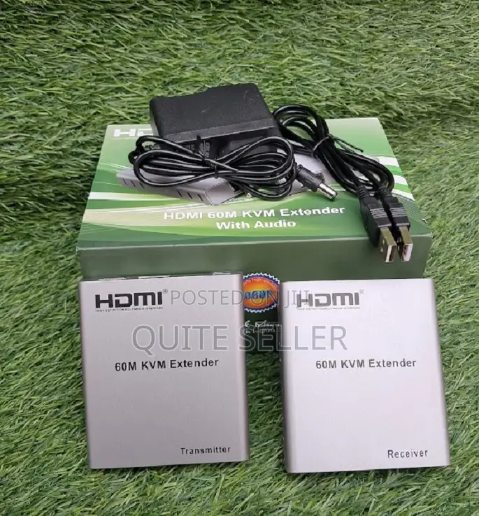 Hdmi KVM Extender 60m Over Cat 5e|6|7 Cable Extender