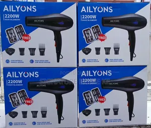 Ailyons Hair Blowdry With Accessories