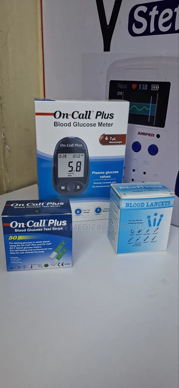 Full Glucometer Set