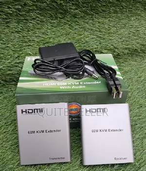 Hdmi Extender 60m KVM 60m Over Cat5/6 Ethernet Cable 1080p Usb KVM