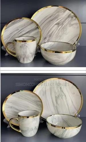 24pcs Marble Dinner Set