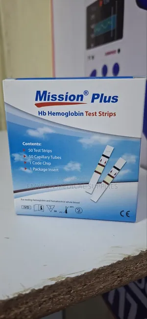 Haemoglobin Test Strips(Mission Plus)