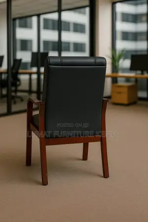 Wooden Mahogany Pulpit Seat – Office/Church/Reception