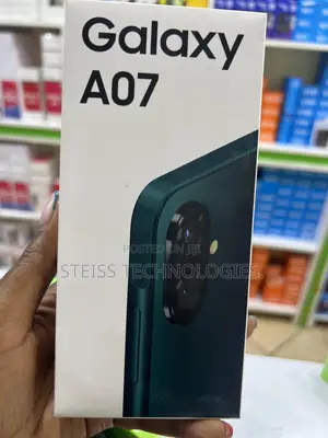 New Samsung Galaxy A07 4G 64 GB Black