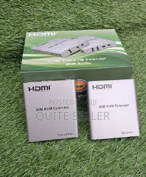 New KVM Hdmi Extender 60m KVM 60 With -High-Quality Audio Transmission