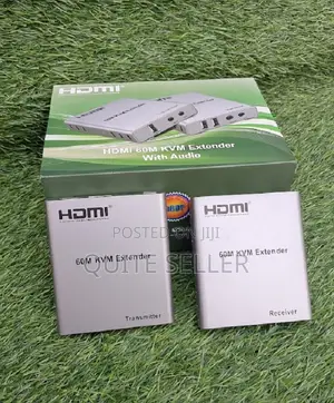 KVM Hdmi Extender 60m Kvm60 - Makes It Easy to Install in Any Setup. .