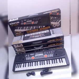 49 Keys Piano With Microphone And Charging Cable