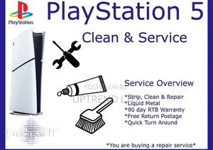 Playstation 5 Cleaning ,Service and Repair