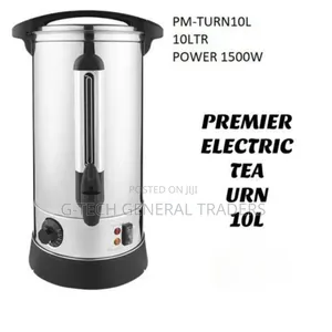 Premier 10l Stainless Steel 1500w Electric Tea Urn