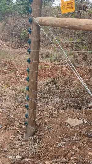 Electric Fence for Controlling Livestock and Wildlife
