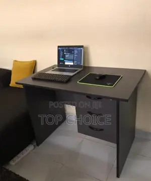 1m Gray Office Desk