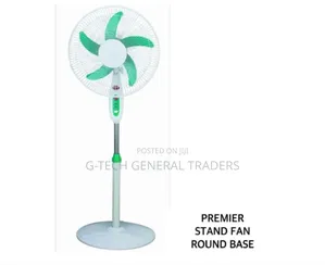 Premier 16inch Heavy Duty 3 Speed Standing Fan