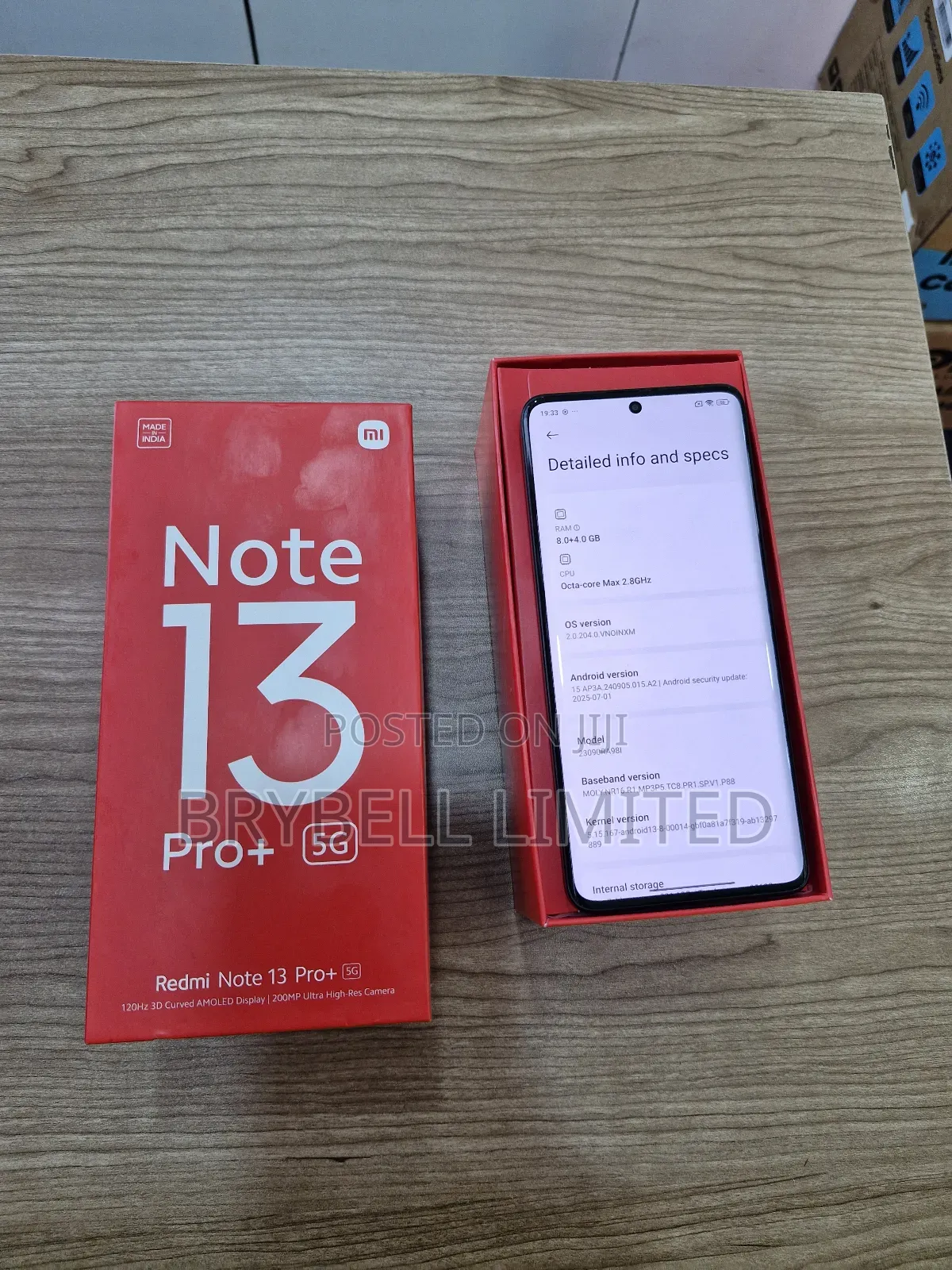 Xiaomi Redmi Note 13 Pro+ 256 GB Black