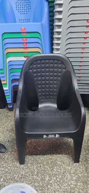 Black Plastic Chairs, Highback Plastic Chairs Available Now