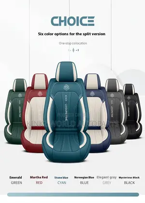 Premium Genuine Nappa Leather Auto Car Seat Covers Universal