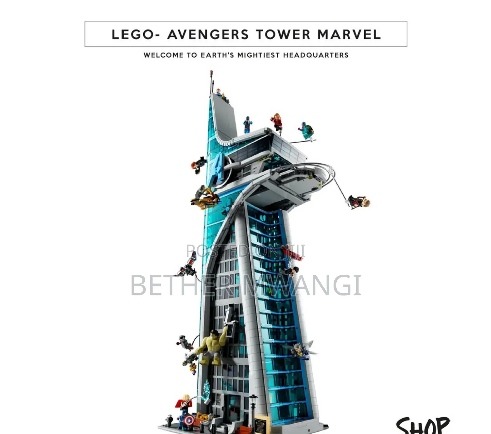 Lego - Avengers Tower Marvel in Kenya