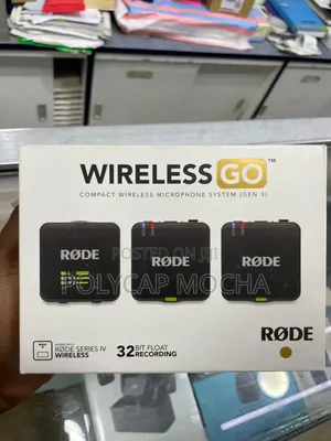 Rode Wireless Go (Gen 3) 2-Person Compact Digital Wireless Microphone