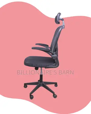 Stylish Grey Ergonomic Office Chair — Ideal for Long Zoom Sessions