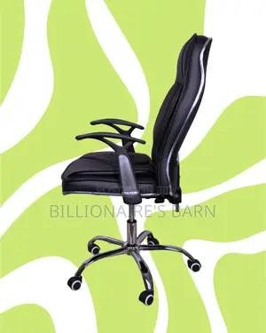 Ergonomic Executive Leather Office Chair | Tilt Lock Mechanism