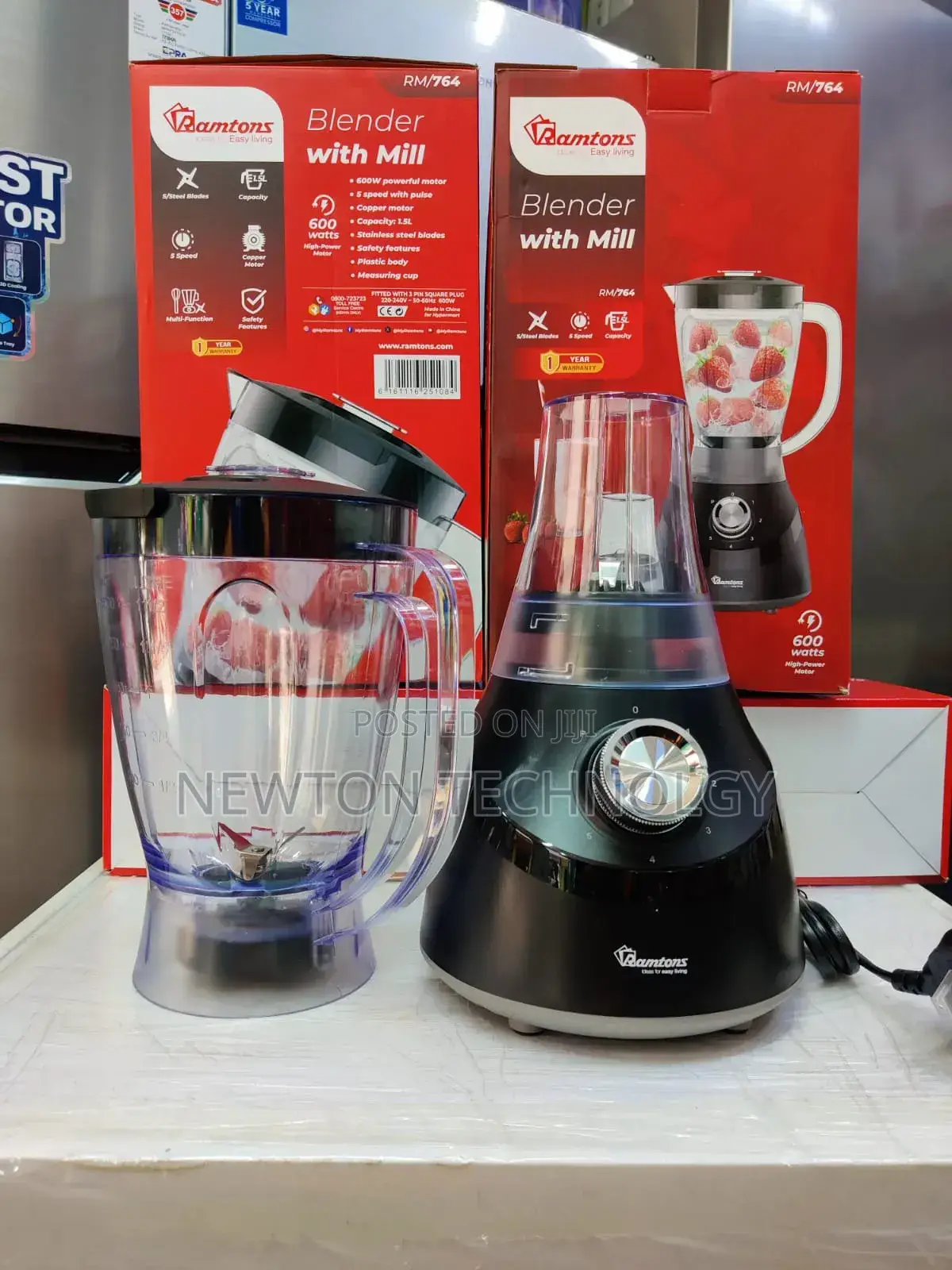 Ramtons Blender 2in1 Rm764