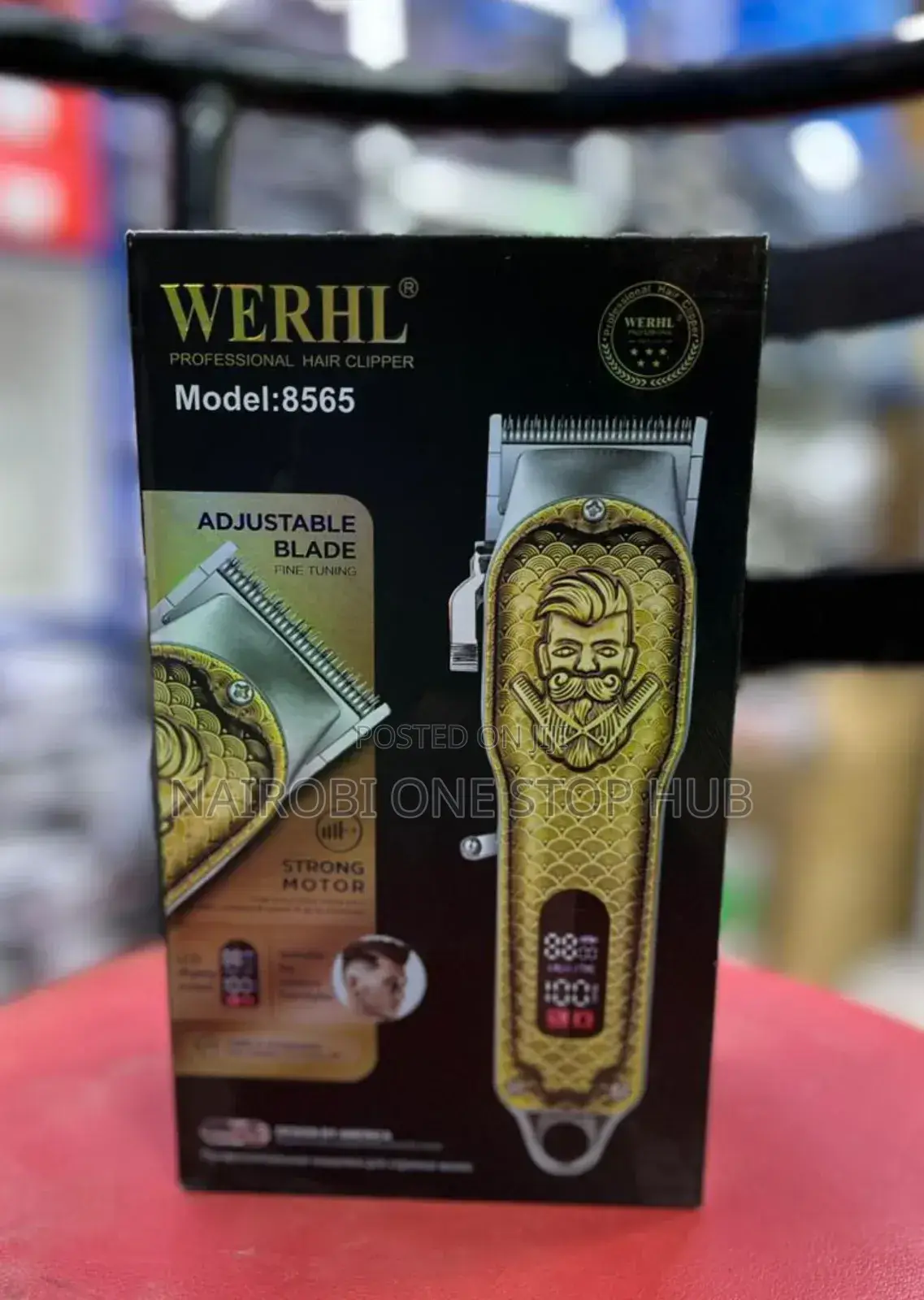 Werhl Cordless Shaver With Adjustable Brades